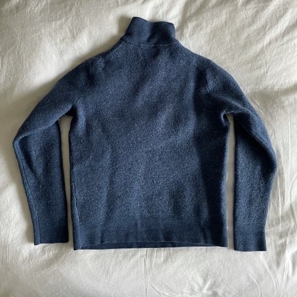 MERINO WOOL QUATER ZIP - Picture 2 of 3
